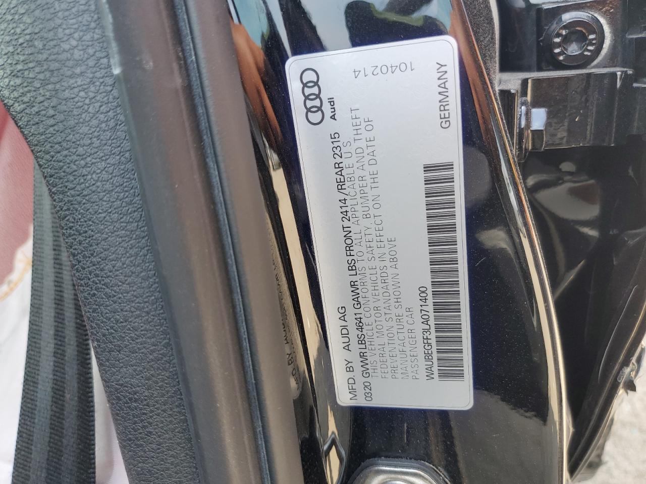 2020 AUDI A3