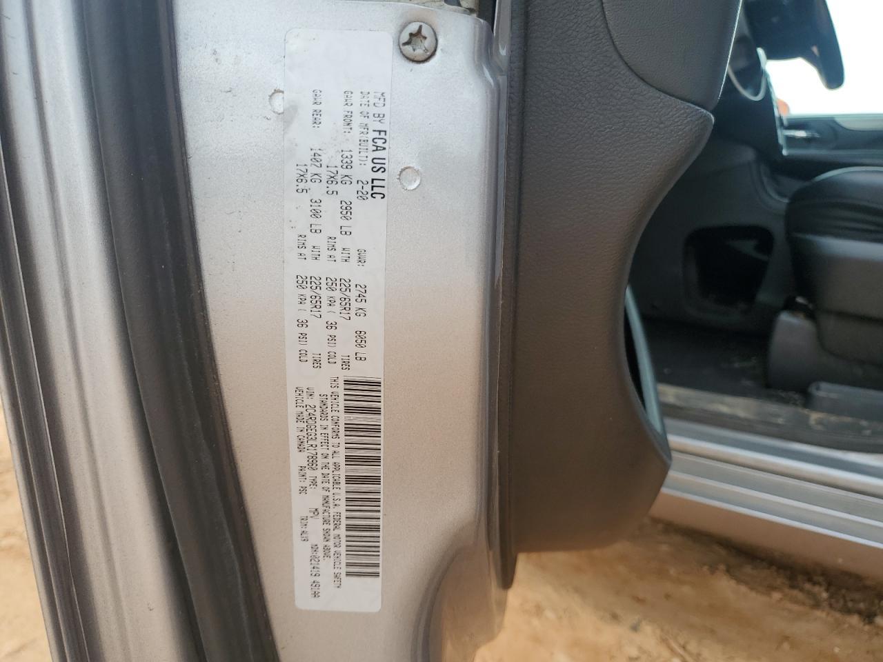 2020 DODGE GRAND CARAVAN