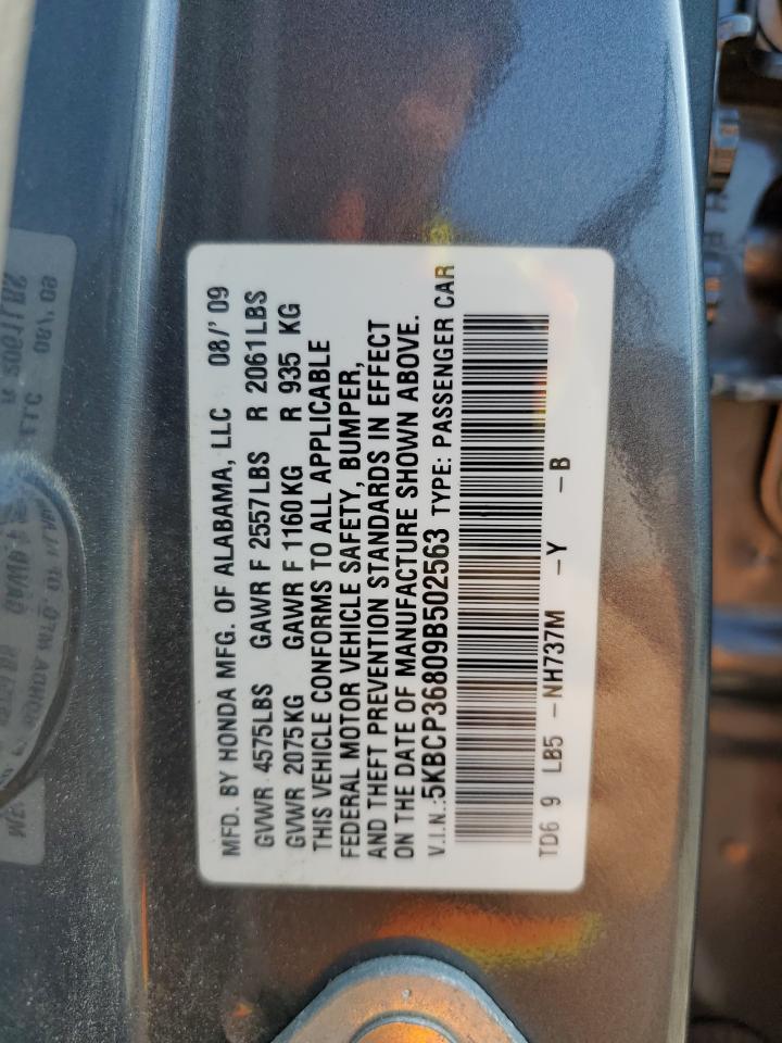2009 HONDA ACCORD