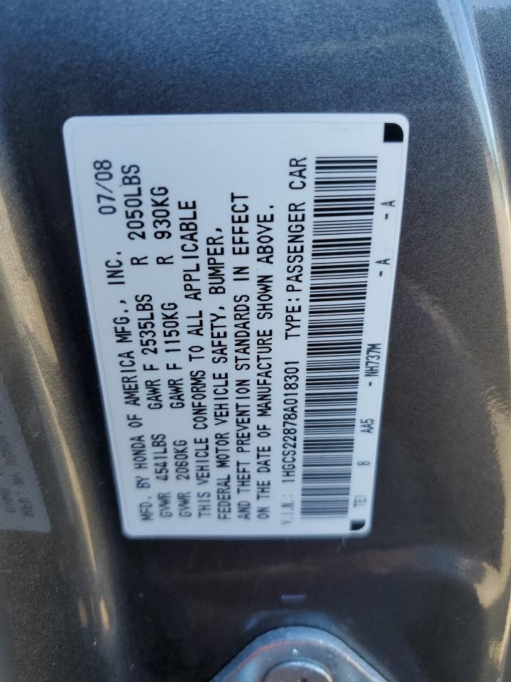 2008 HONDA ACCORD