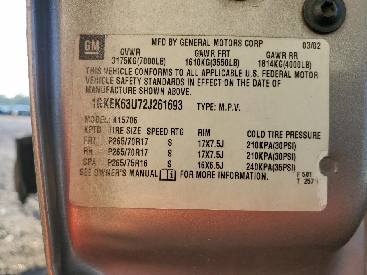 2002 GMC Denali