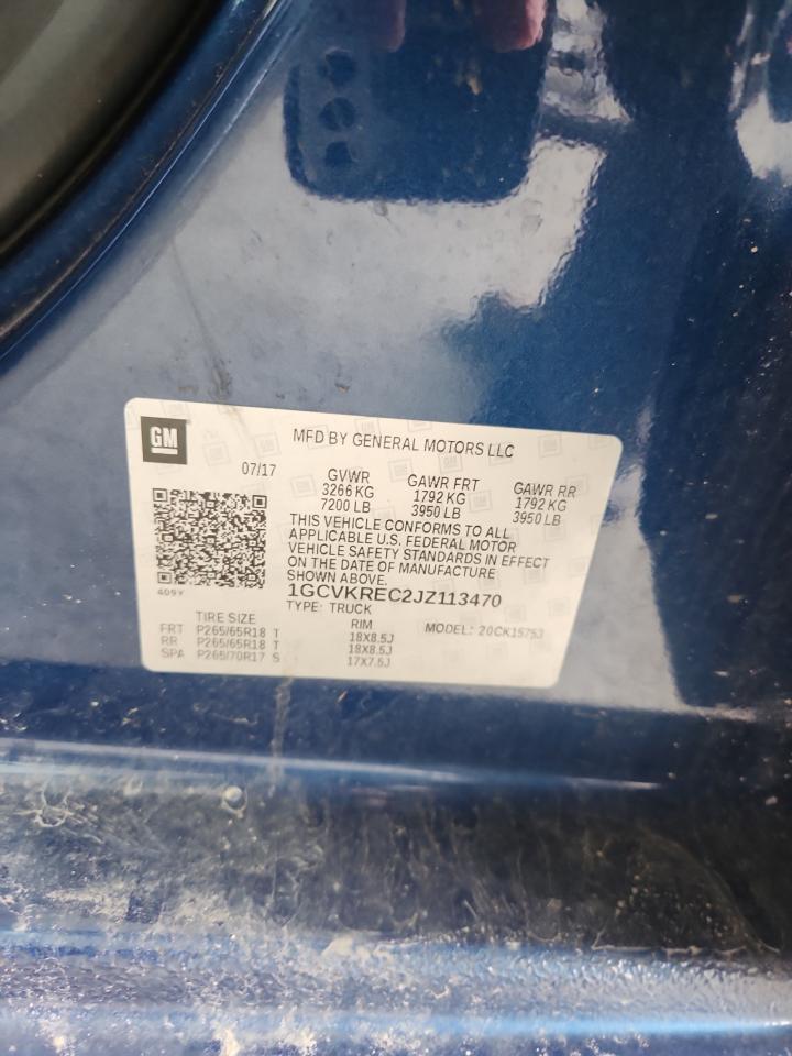 2018 CHEVROLET Silverado