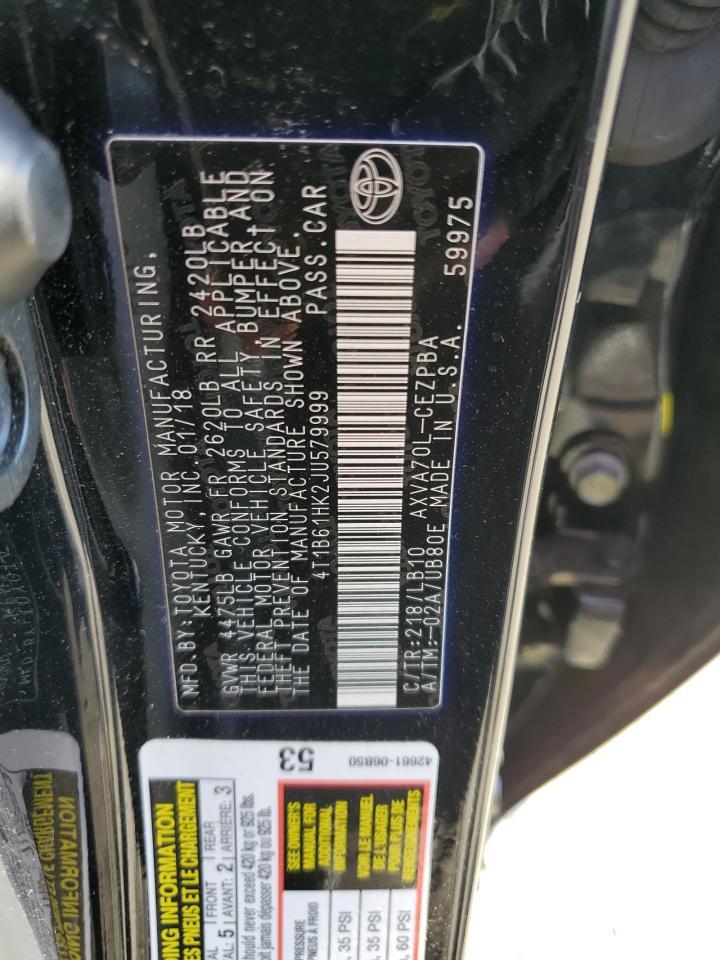 2018 TOYOTA CAMRY