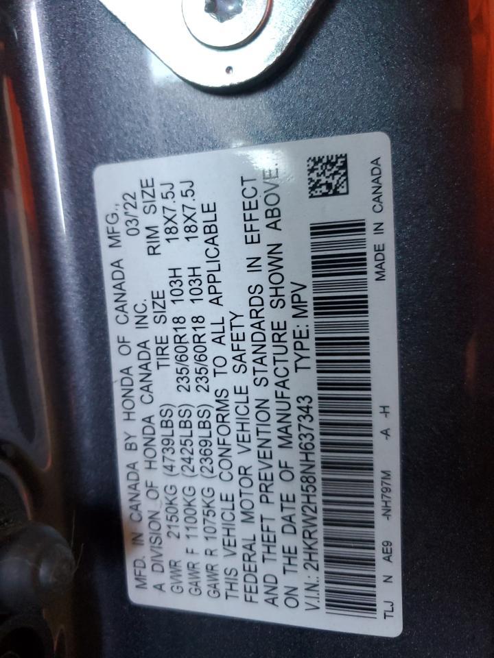 2022 HONDA CR-V