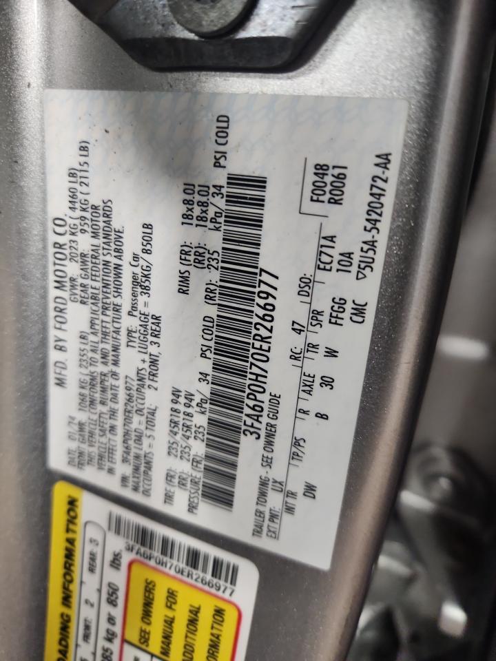 2014 FORD FUSION