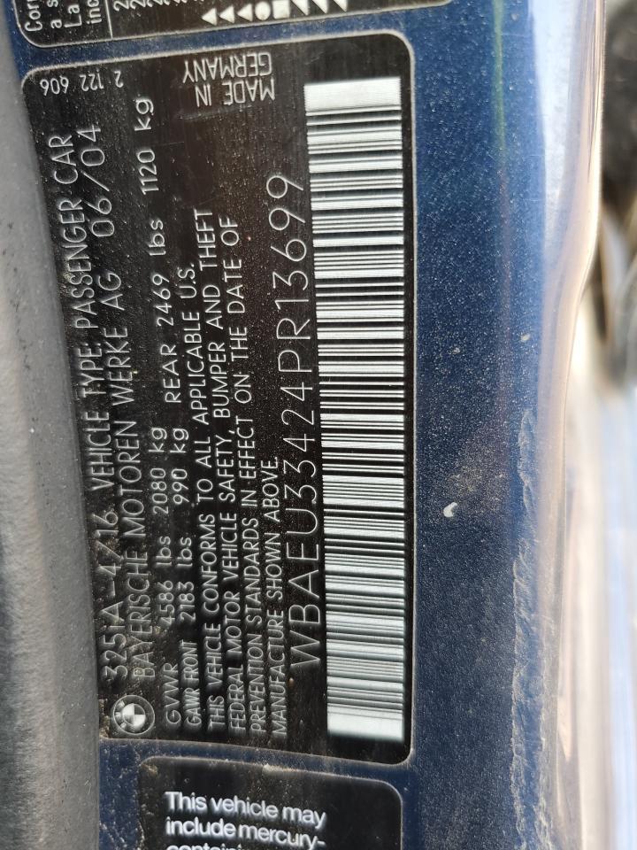 2004 BMW 3 SERIES