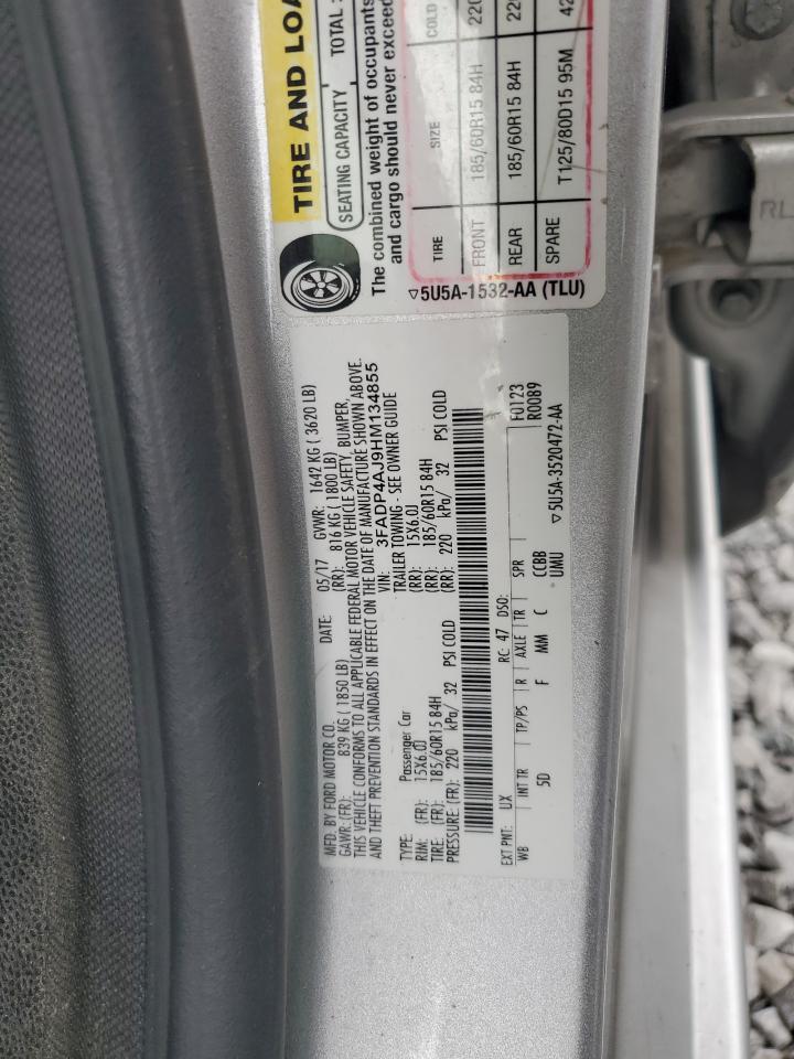 2017 FORD Fiesta