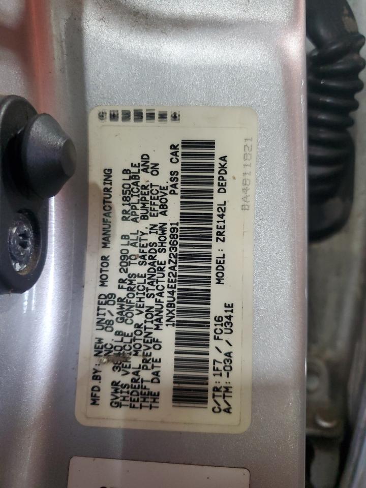 2010 TOYOTA COROLLA