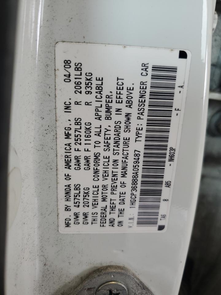 2008 HONDA ACCORD