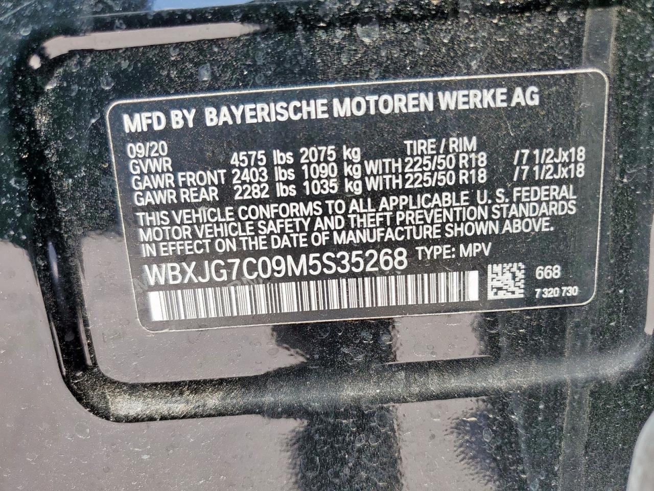 2021 BMW X1