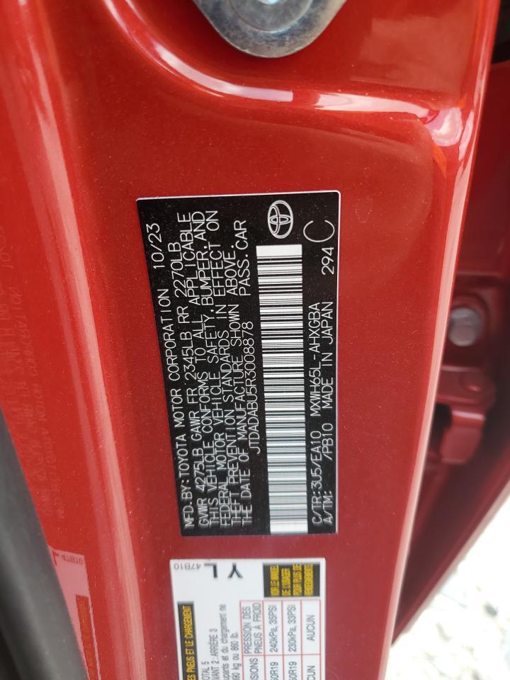 2024 TOYOTA PRIUS