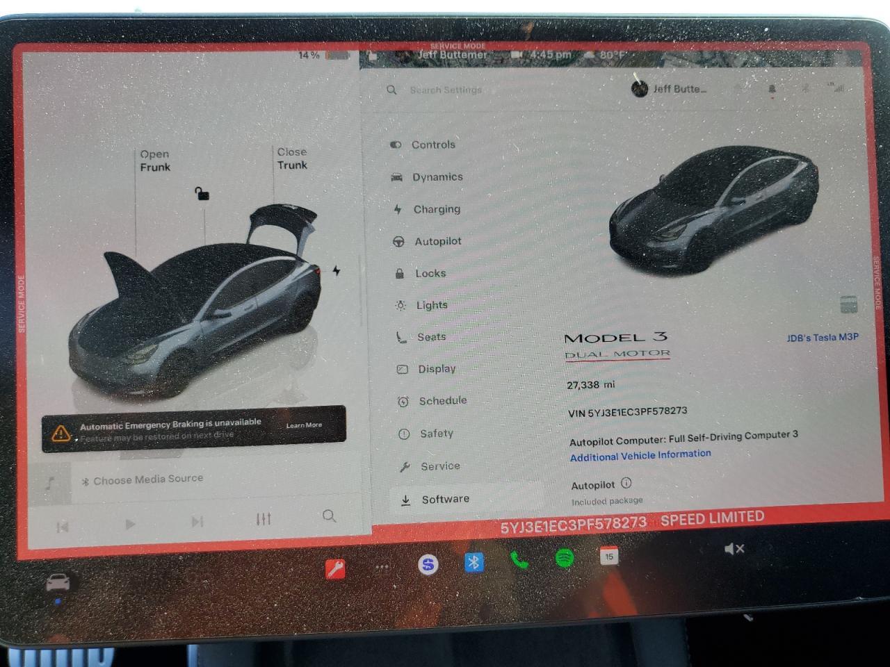 2023 TESLA MODEL 3