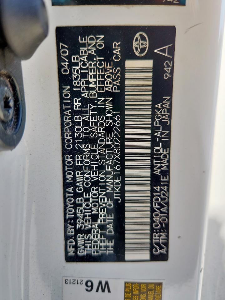 2008 TOYOTA SCION