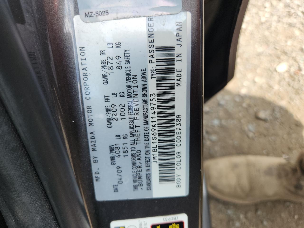 2010 MAZDA 3