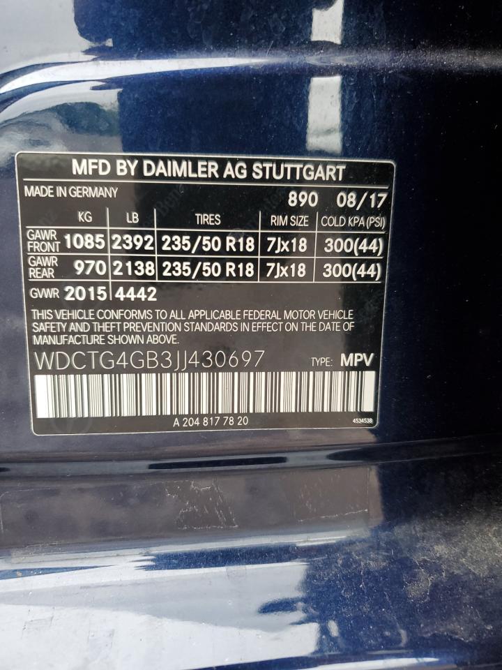 2018 MERCEDES-BENZ GLA-Class
