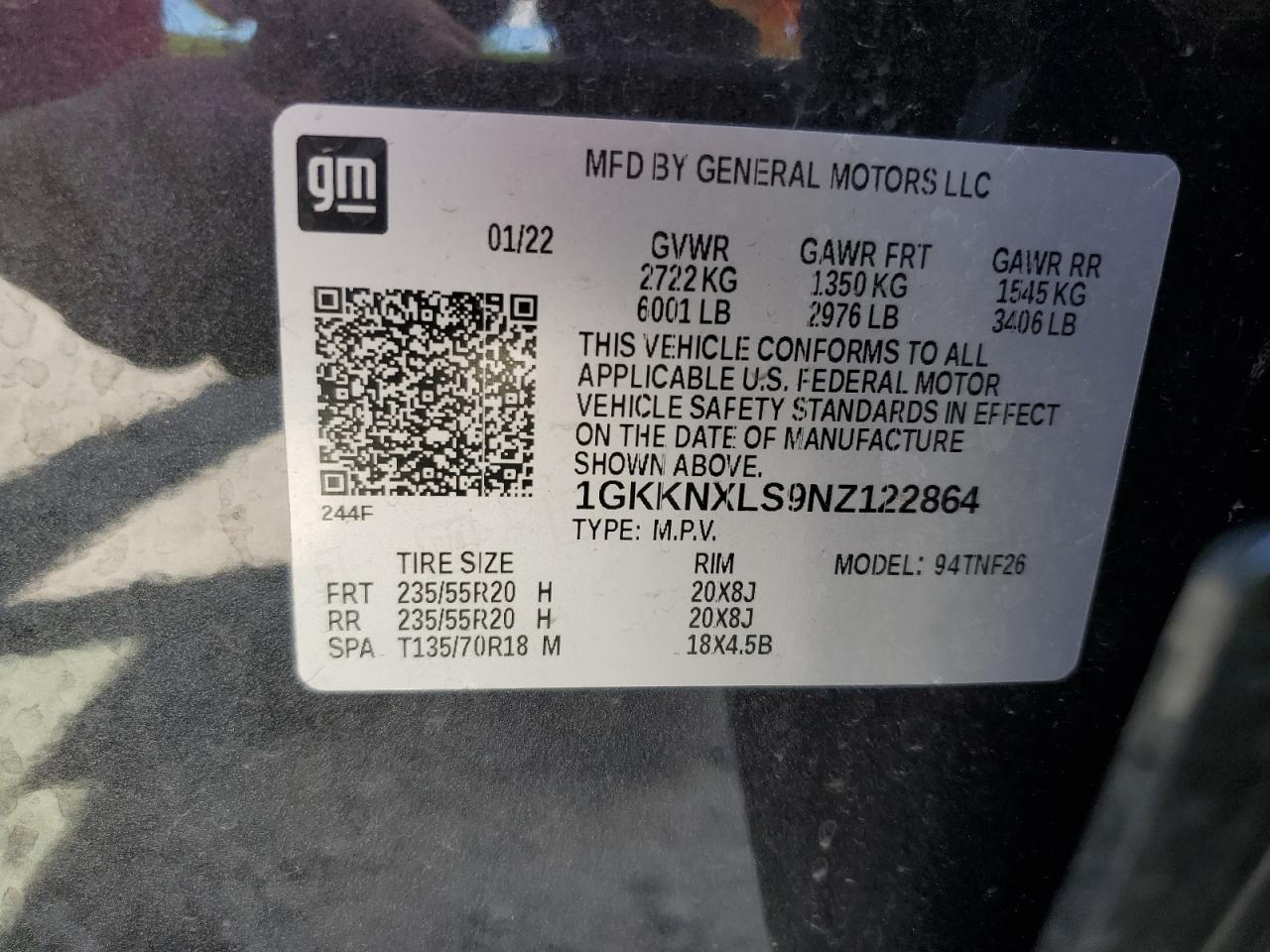 2022 GMC ACADIA