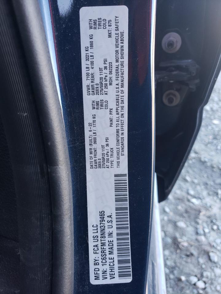 2022 RAM 1500