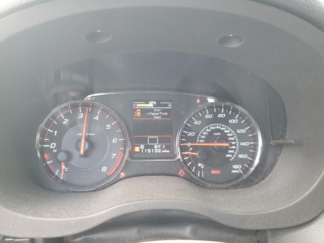 2019 SUBARU WRX