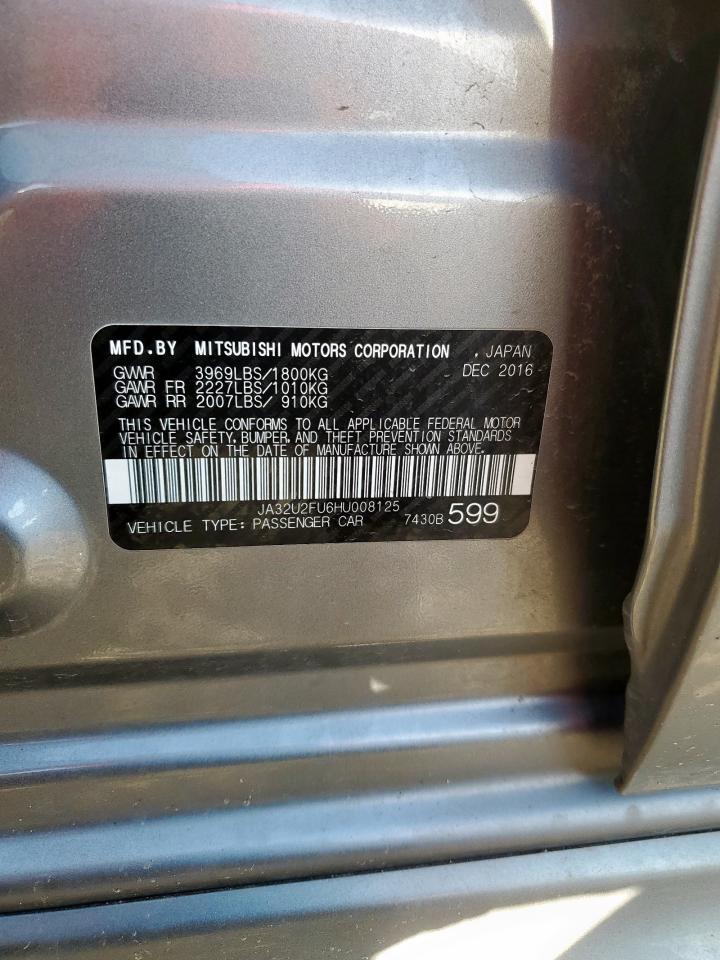 2017 MITSUBISHI LANCER