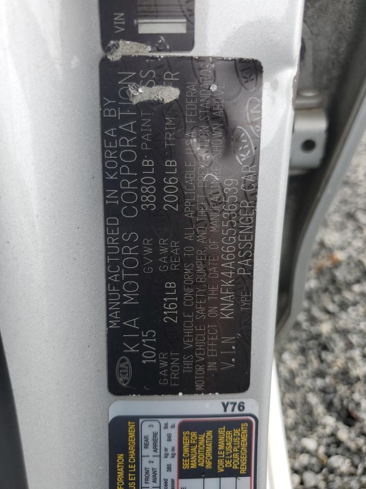 2016 KIA FORTE