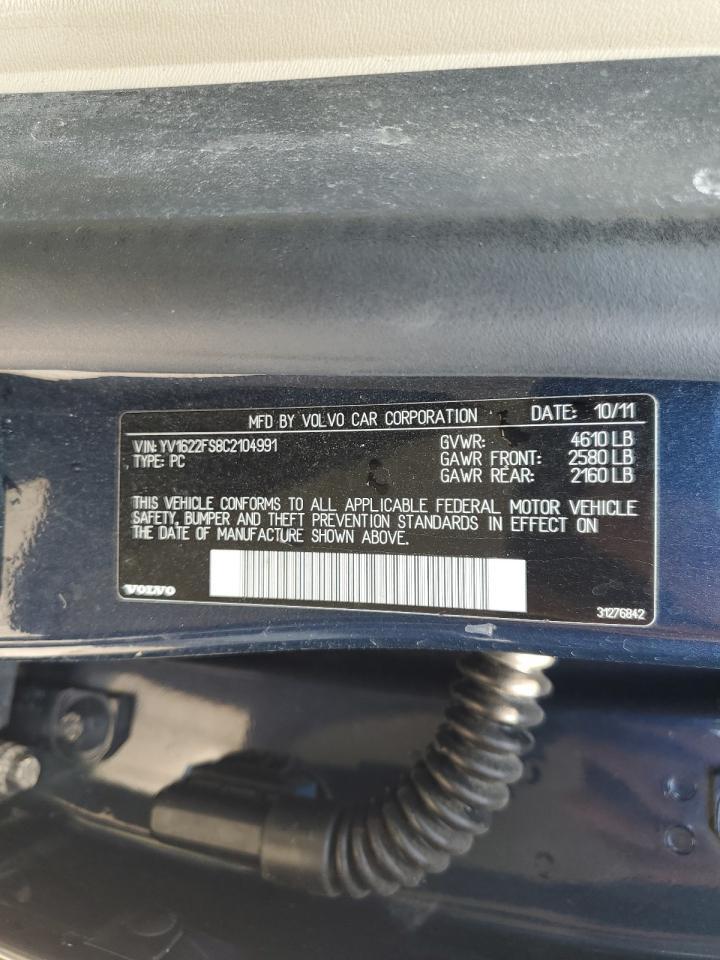 2012 VOLVO S60