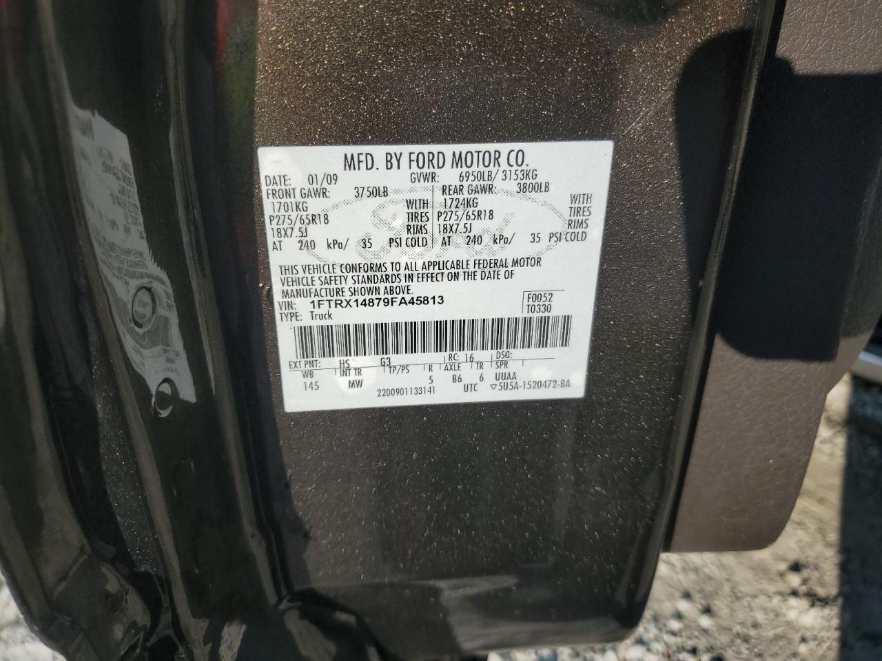 2009 FORD F-150