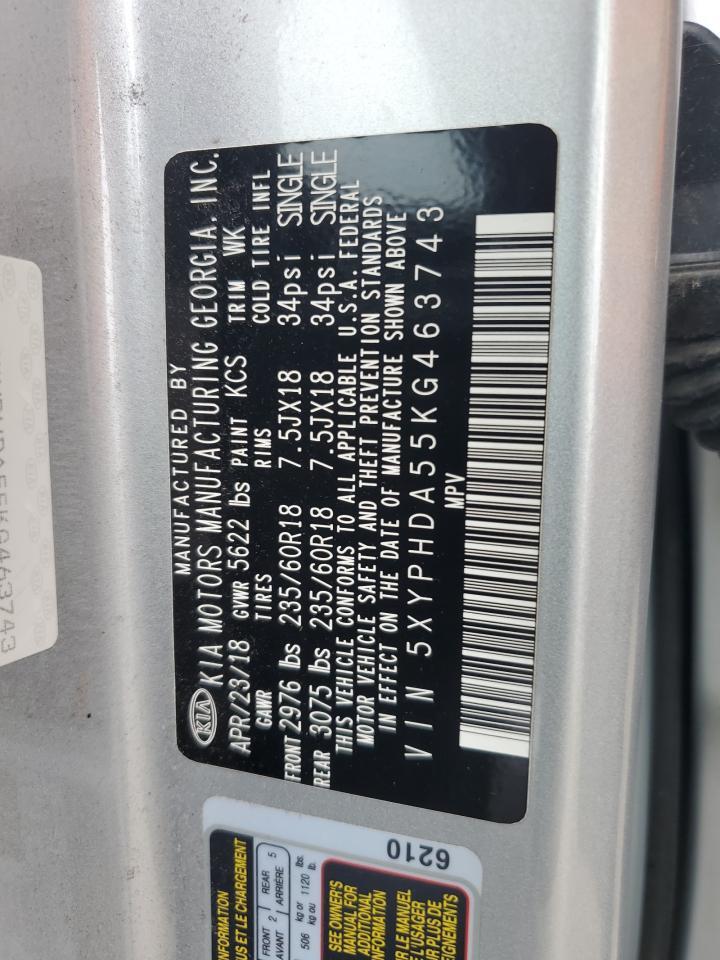 2019 KIA SORENTO