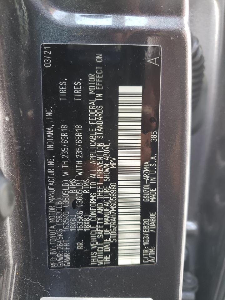 2021 TOYOTA HIGHLANDER