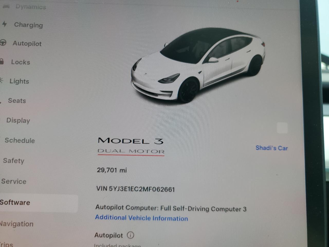 2021 TESLA MODEL 3
