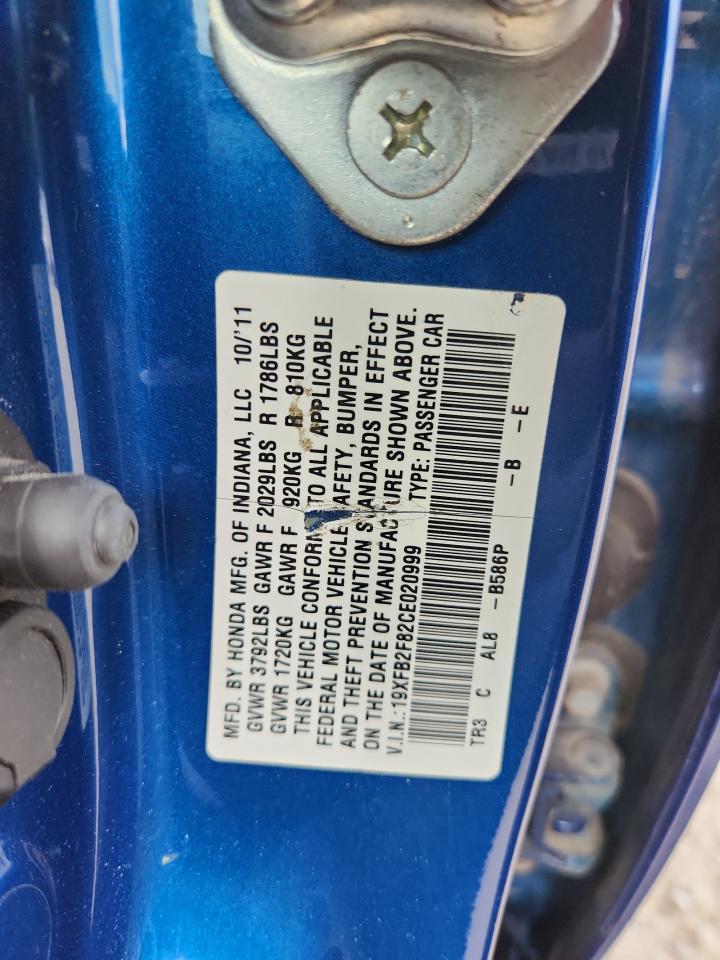 2012 HONDA CIVIC