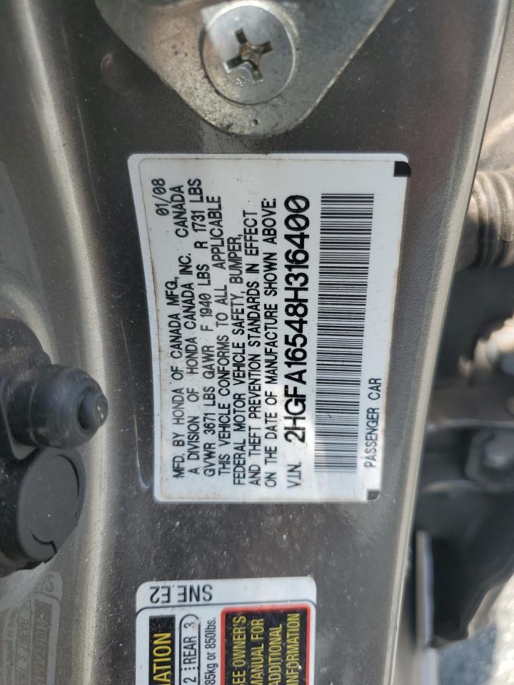 2008 HONDA CIVIC