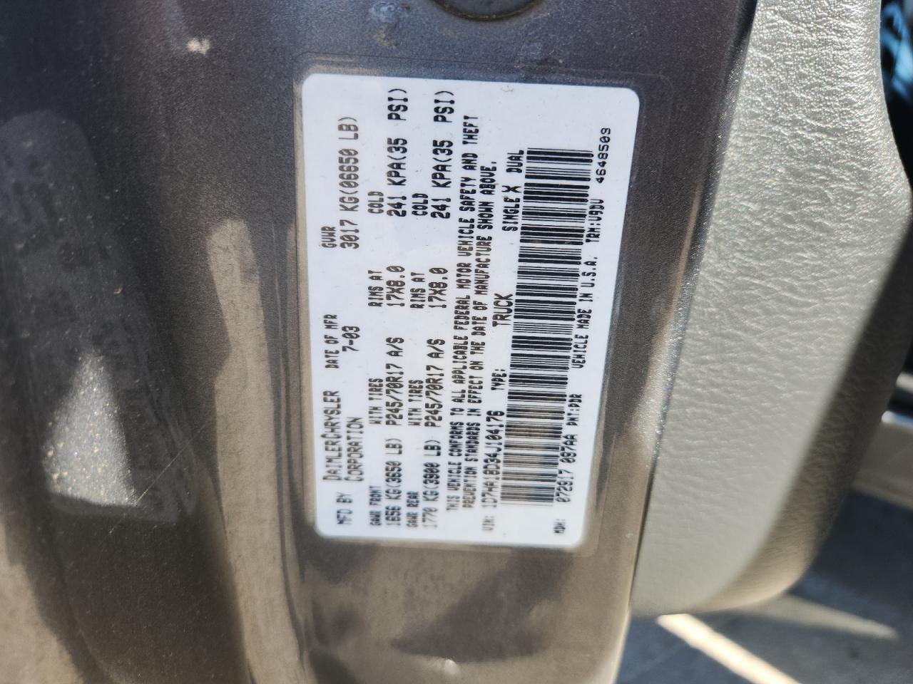 2004 DODGE RAM 1500