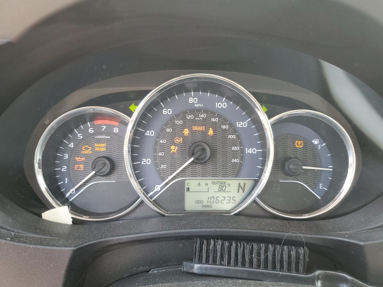 2016 TOYOTA COROLLA