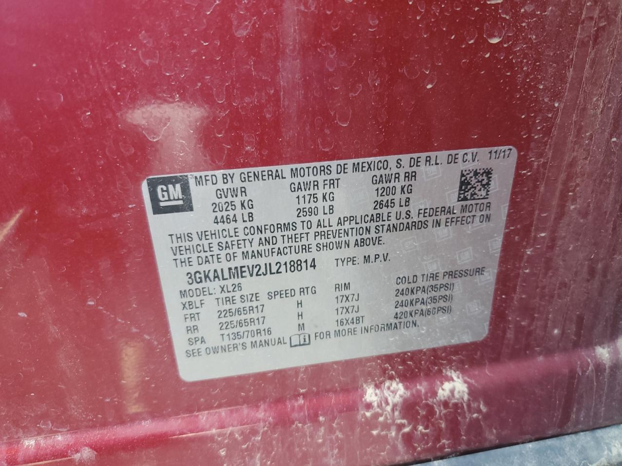 2018 GMC Terrain