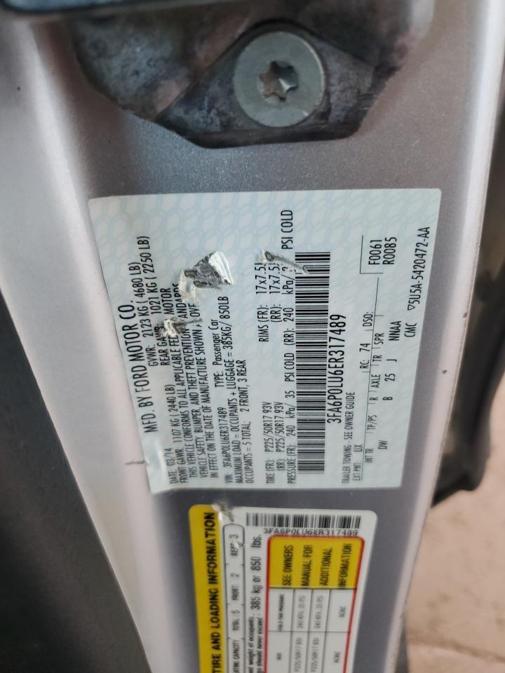 2014 FORD FUSION