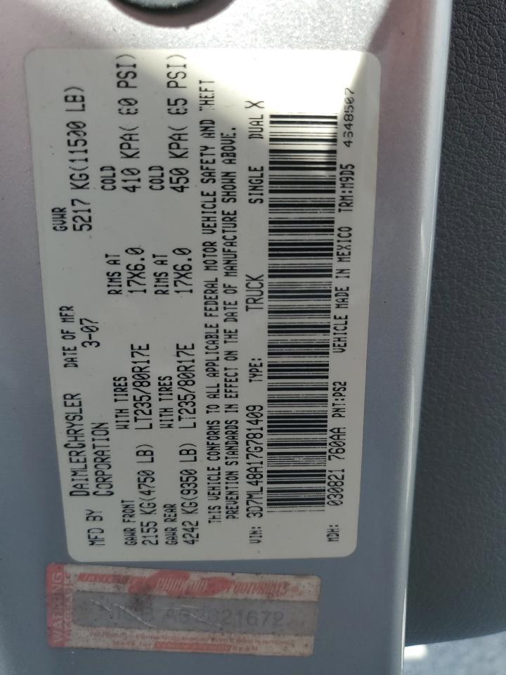 2007 DODGE Ram 3500