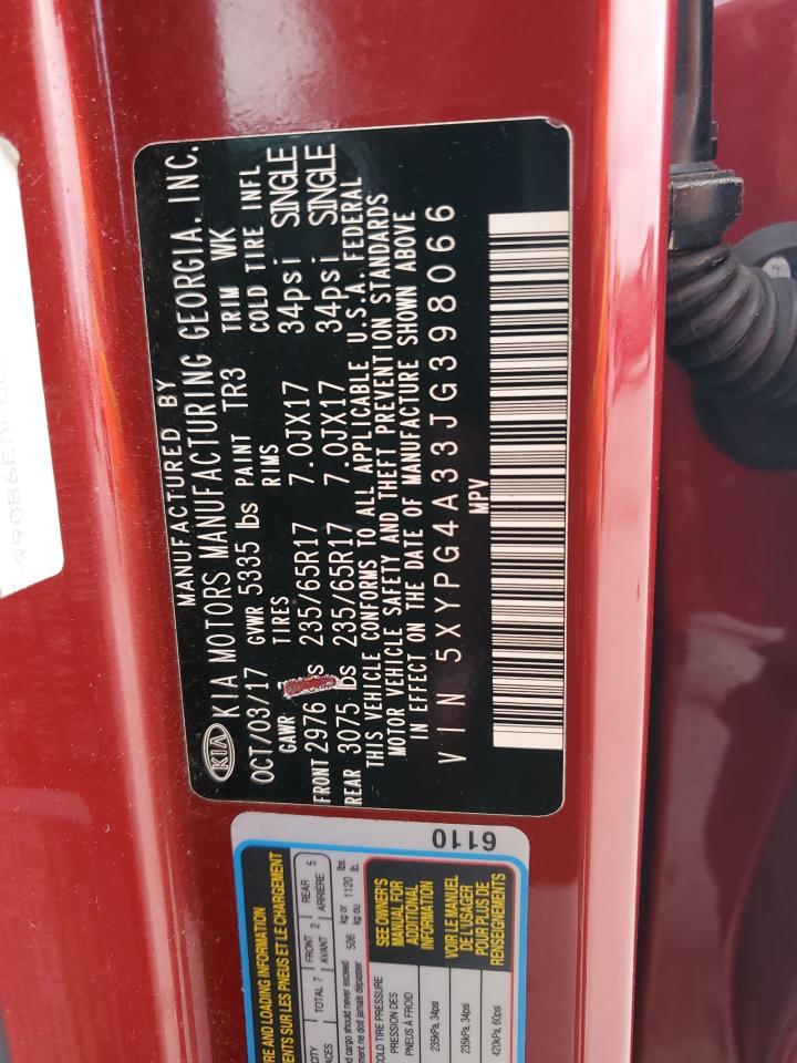 2018 KIA SORENTO
