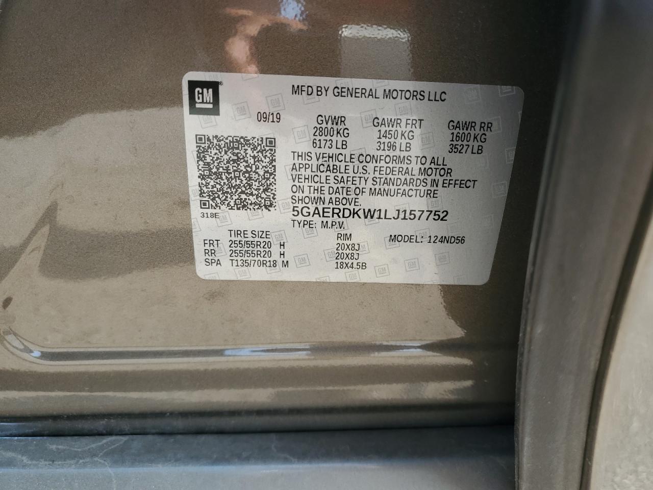 2020 BUICK ENCLAVE
