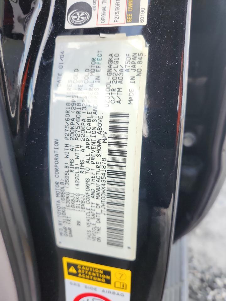 2004 LEXUS Lx