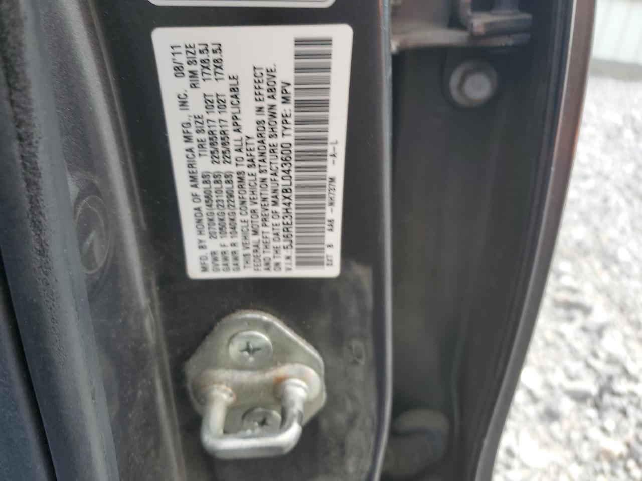 2011 HONDA CR-V
