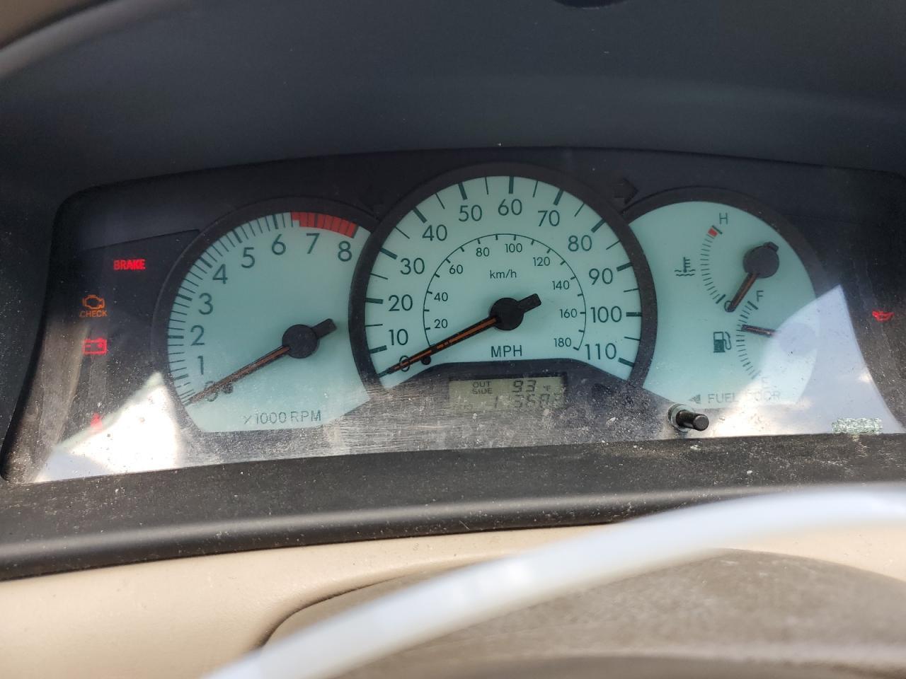 2004 TOYOTA COROLLA