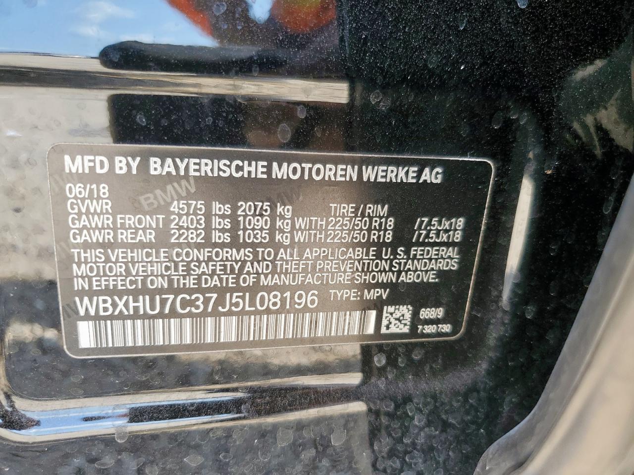 2018 BMW X1