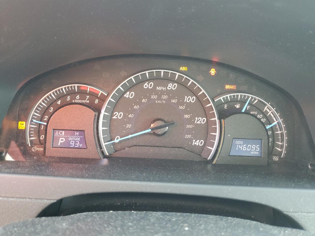 2012 TOYOTA CAMRY