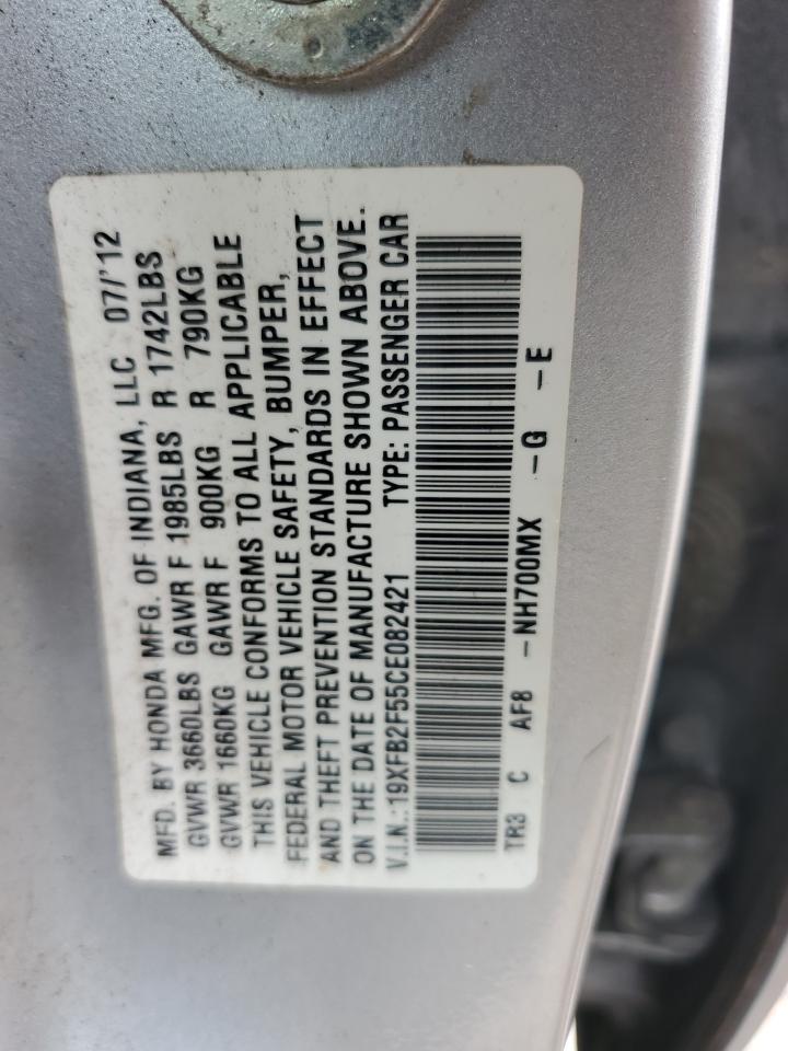 2012 HONDA CIVIC