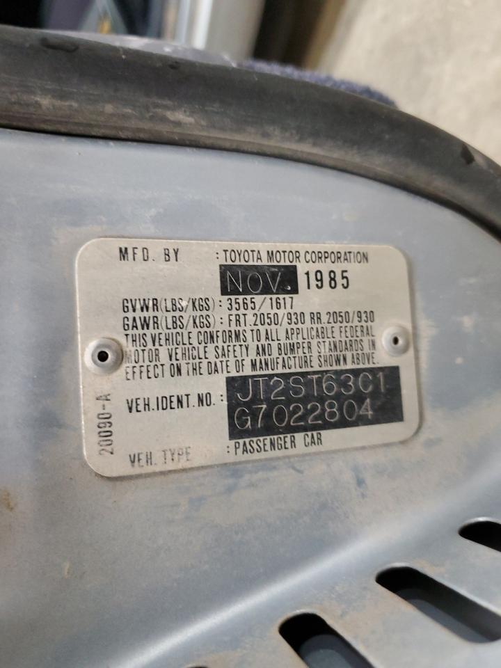 1986 TOYOTA Celica