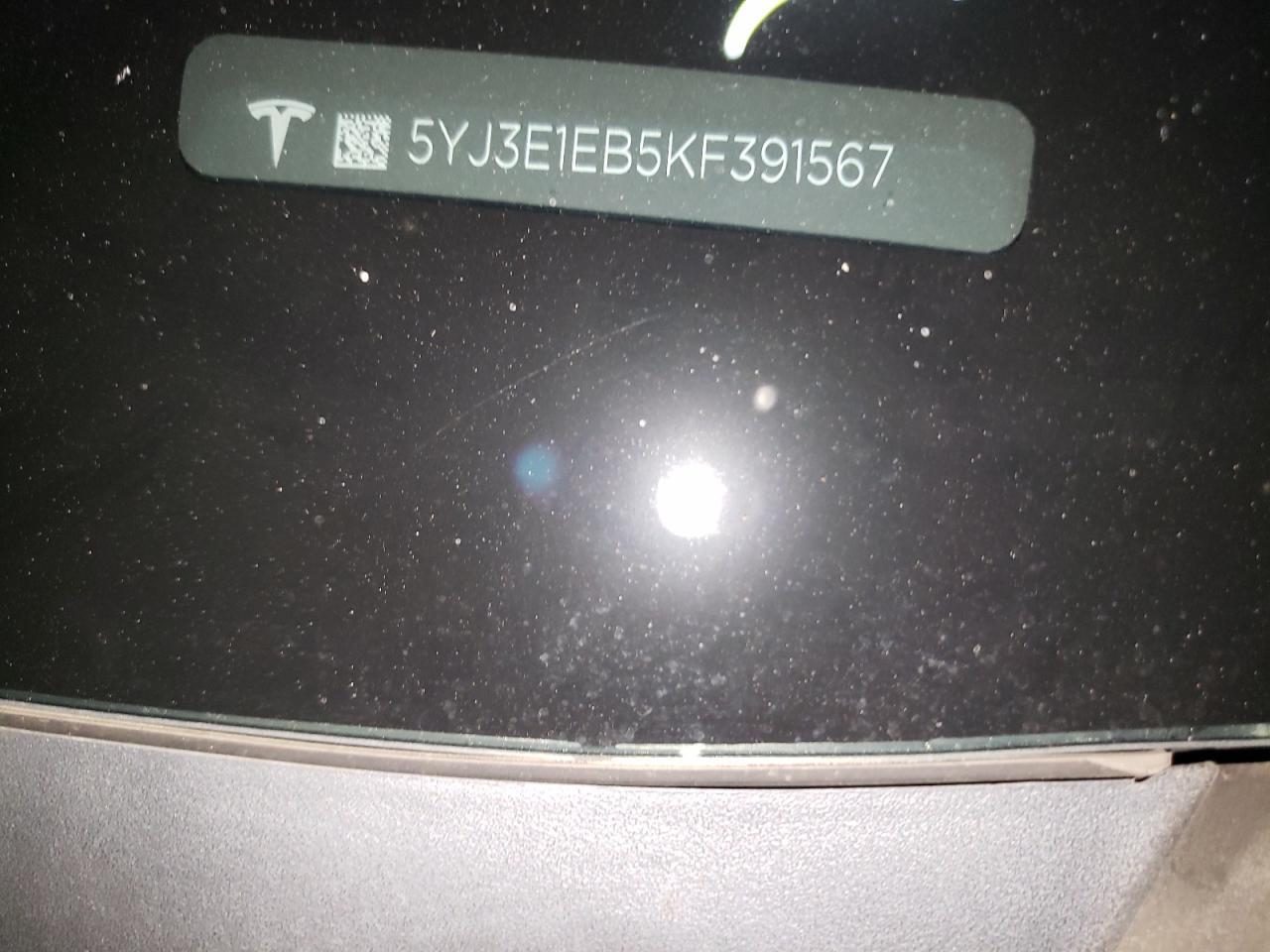 2019 TESLA MODEL 3