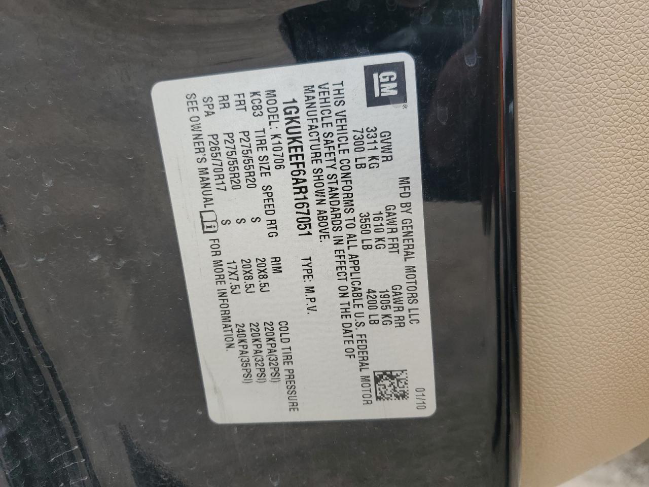 2010 GMC Yukon