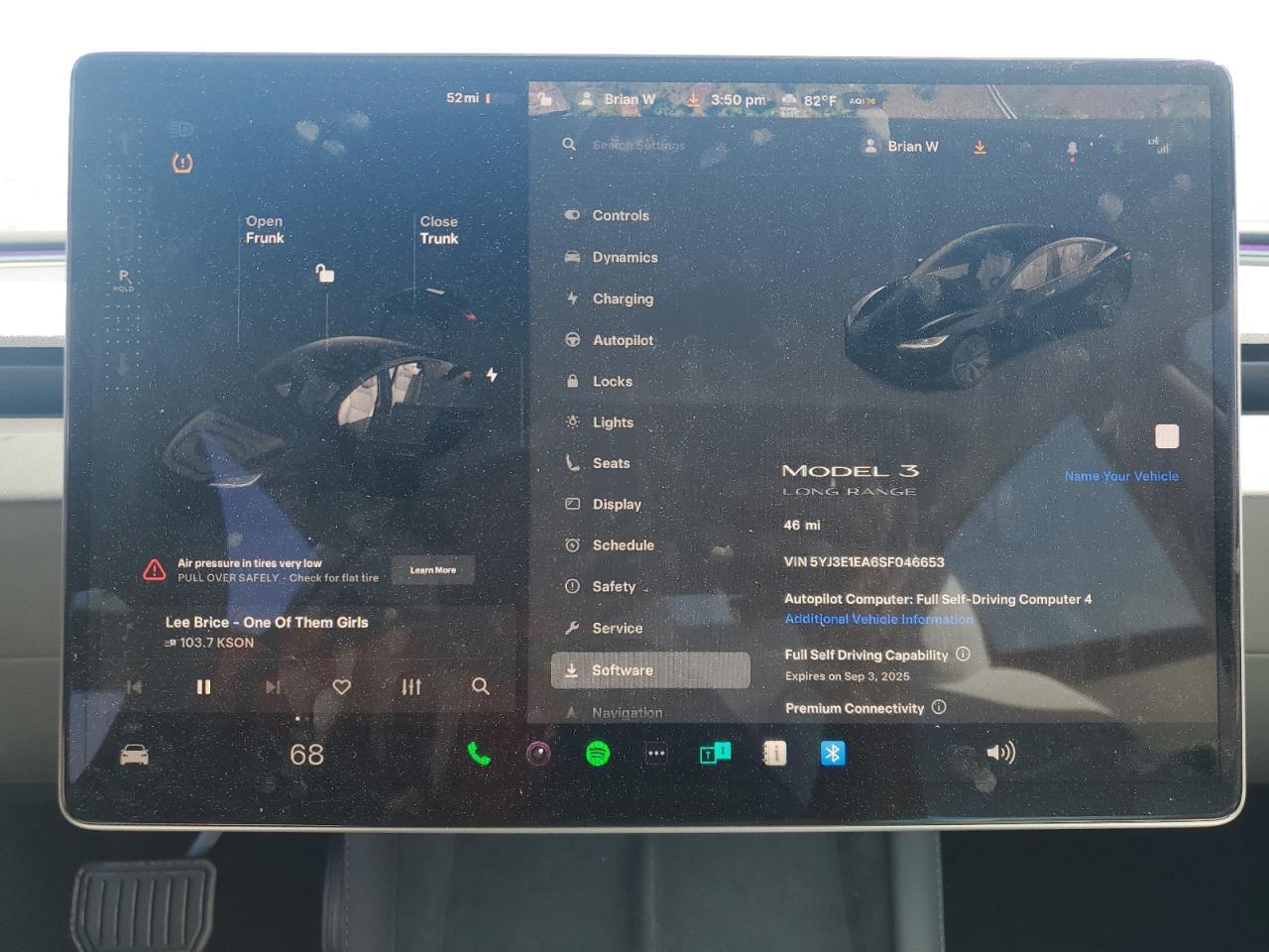 2025 TESLA MODEL 3