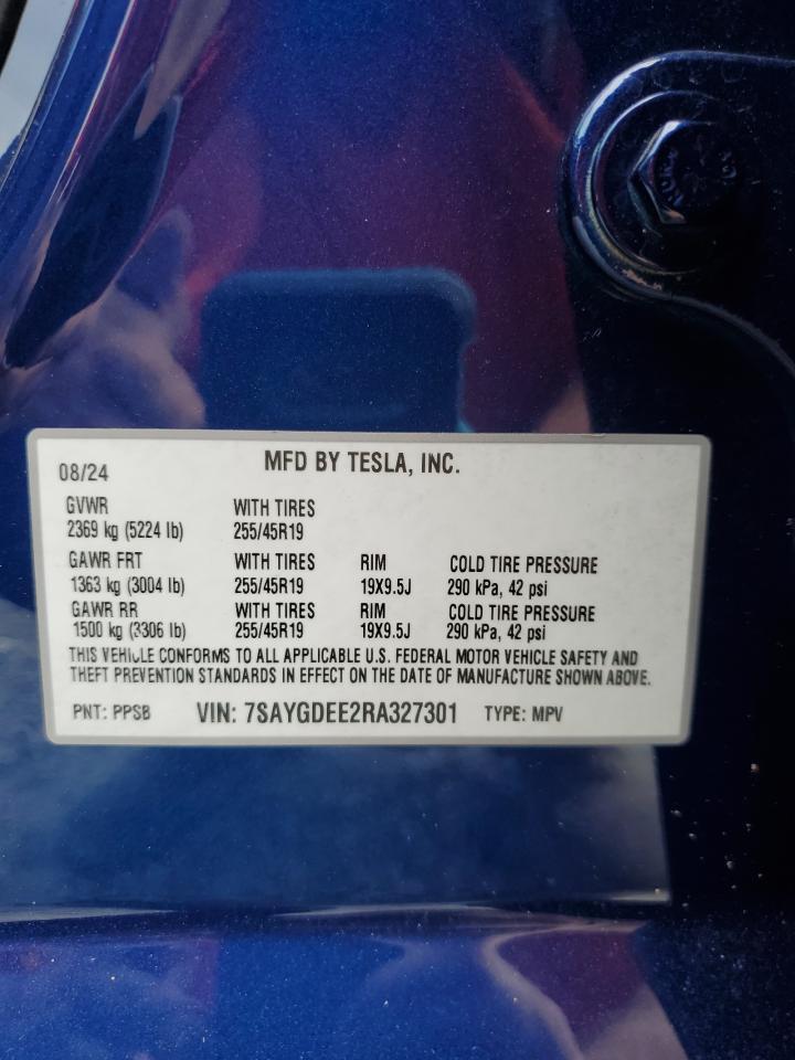 2024 TESLA MODEL Y