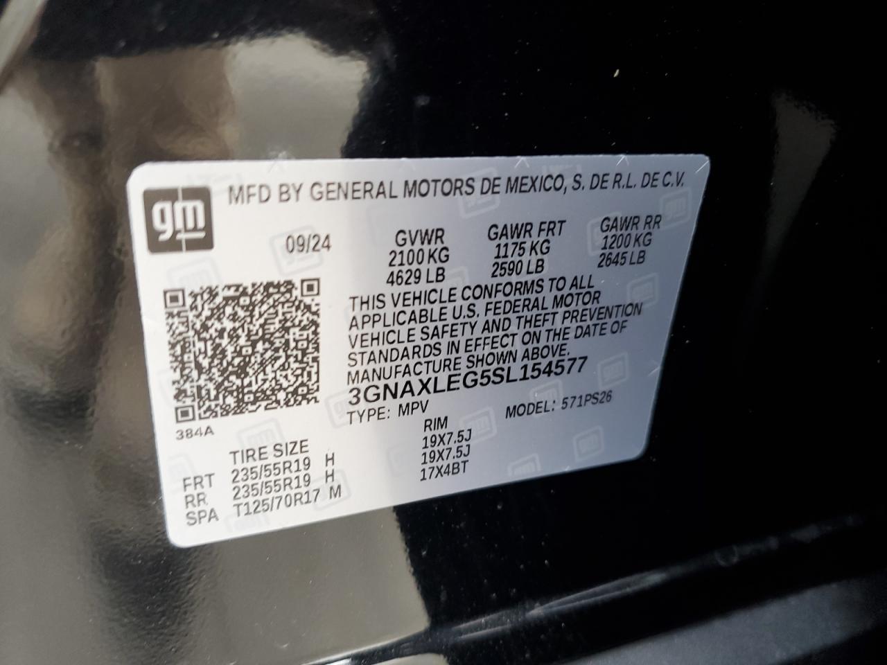 2025 CHEVROLET EQUINOX